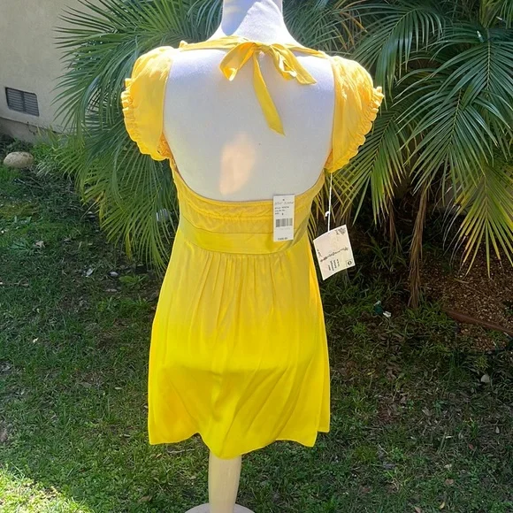 Betsey Johnson Vintage Silk Here Comes The Sun Dress - Picture 4 of 17